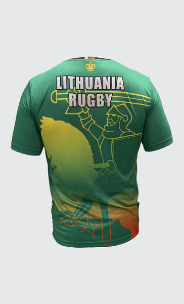 Lietuvos regbio marškinėliai (žali)